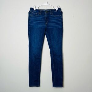 Spanx Skinny Jeans Women 27 Blue‎ Dark Wash Denim Casual Everyday Stretch